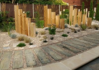 Norfolk coast inspired garden design.