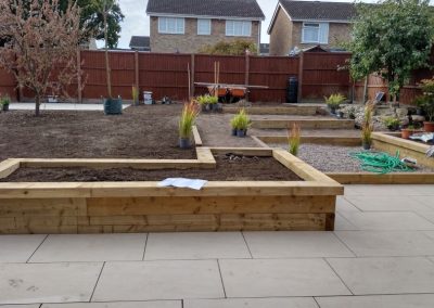 Timber planters